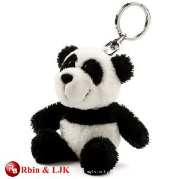 High quality custom mini plush panda keychain